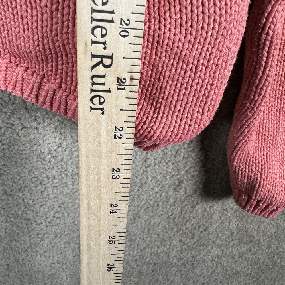 Banana Republic Sweater Womens Small Pink Boat Neck Cotton Silk Knit‎ Pullover - Picture 4 of 9